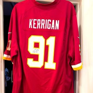 Authentic Washington Redskins Autographed Ryan Kerrigan #91 XL Jersey